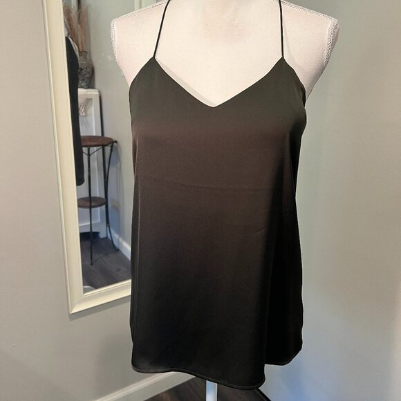 NWT Express Barcelona Olive Green Reversible Camisole, Size Small - Picture 1 of 15